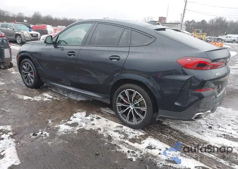 2023 BMW X6 xDrive40I из США, поврежденный, VIN 5UXCY6C02P9P49293